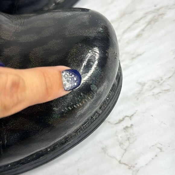 Dansko XP 2.0 Professional Patent Animal Print Slip On Clogs size 10.5 41 - Picture 6 of 13